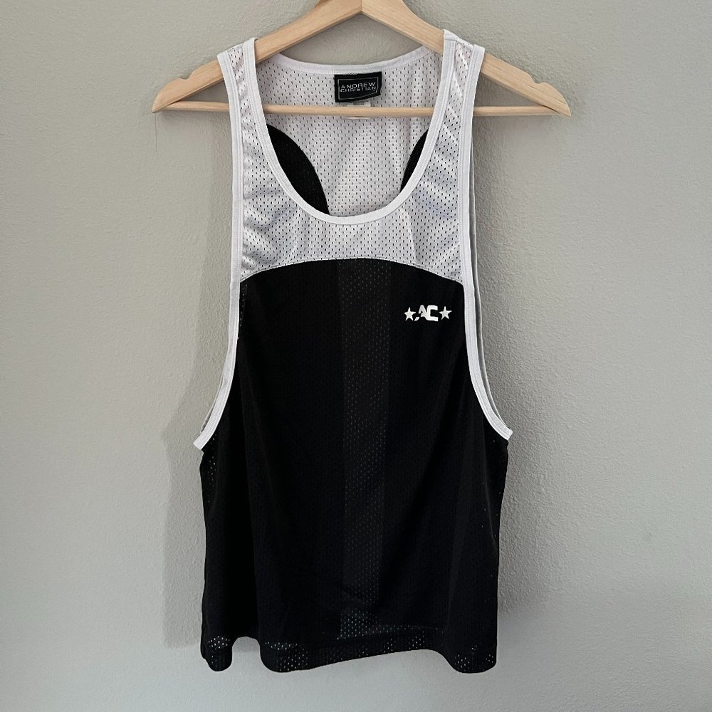 Sporty Mesh Tank Top